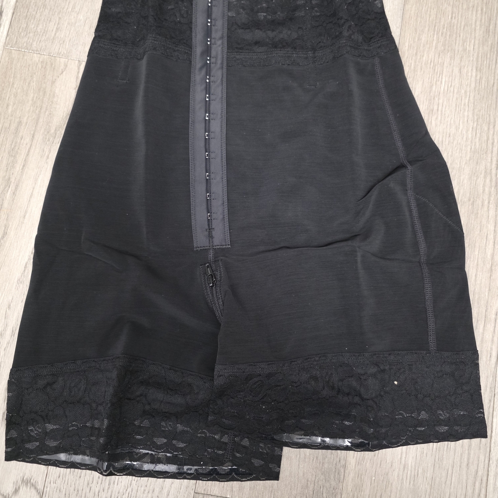 Black Lace-Trim Shapewear Shapellx